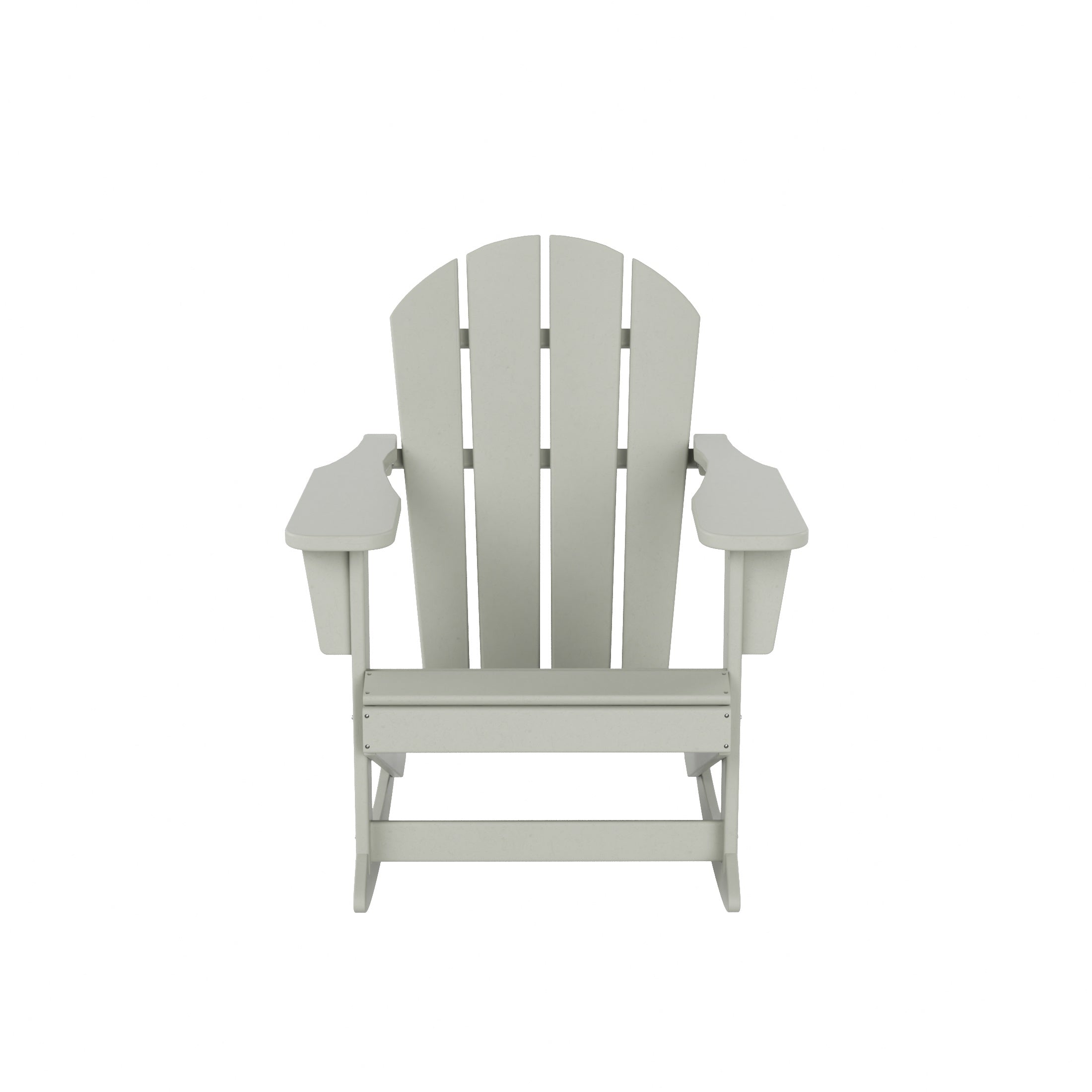  Westin Furniture Classic Porch Outdoor Patio Rocking Adirondack Chair - Black - Bonton