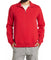 Quarter Zip Luxe Fleece Pullover Deep Red