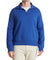 Quarter Zip Luxe Fleece Pullover Indigo Blue