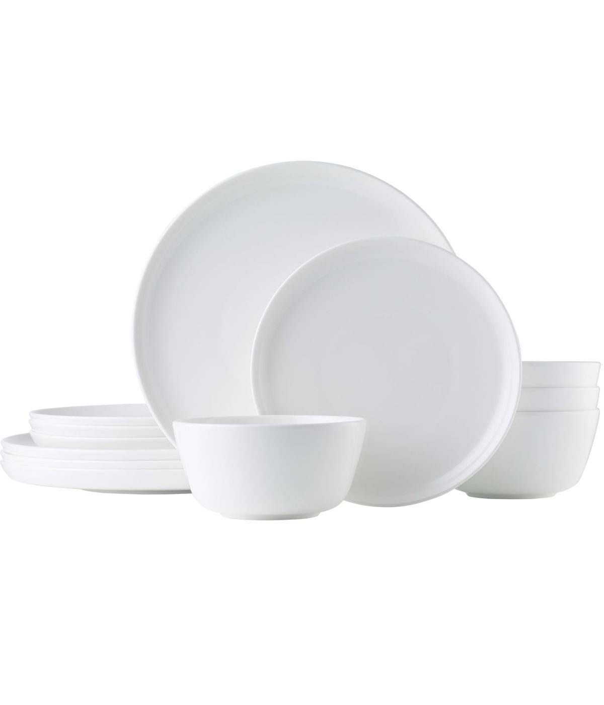  Noritake Marc Newson 12 Piece Set, Service for 4 - White - Bonton