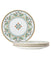 Serene Garden Set Of 4 Salad Plates