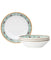 Serene Garden Set Of 4 Soup Bowls