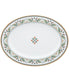  Noritake Serene Garden Oval Platter 2 - Green - Bonton