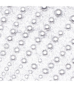 Kitt Sunburst Crystal Pattern Flap Clutch True Silver