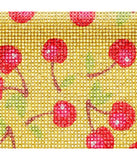 Snickle Fruit Print Crossbody Bag Cherry Yellow Multi