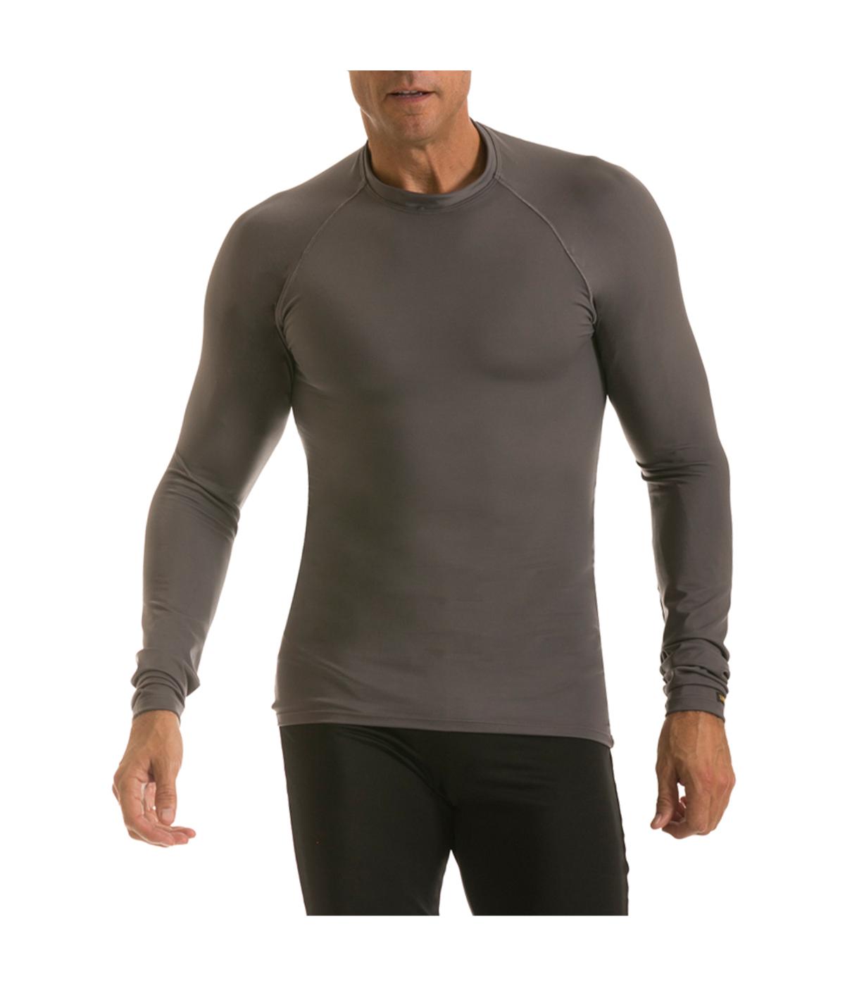  Insta Slim Long Sleeve Raglan T-shirt - Gunmetal - Bonton