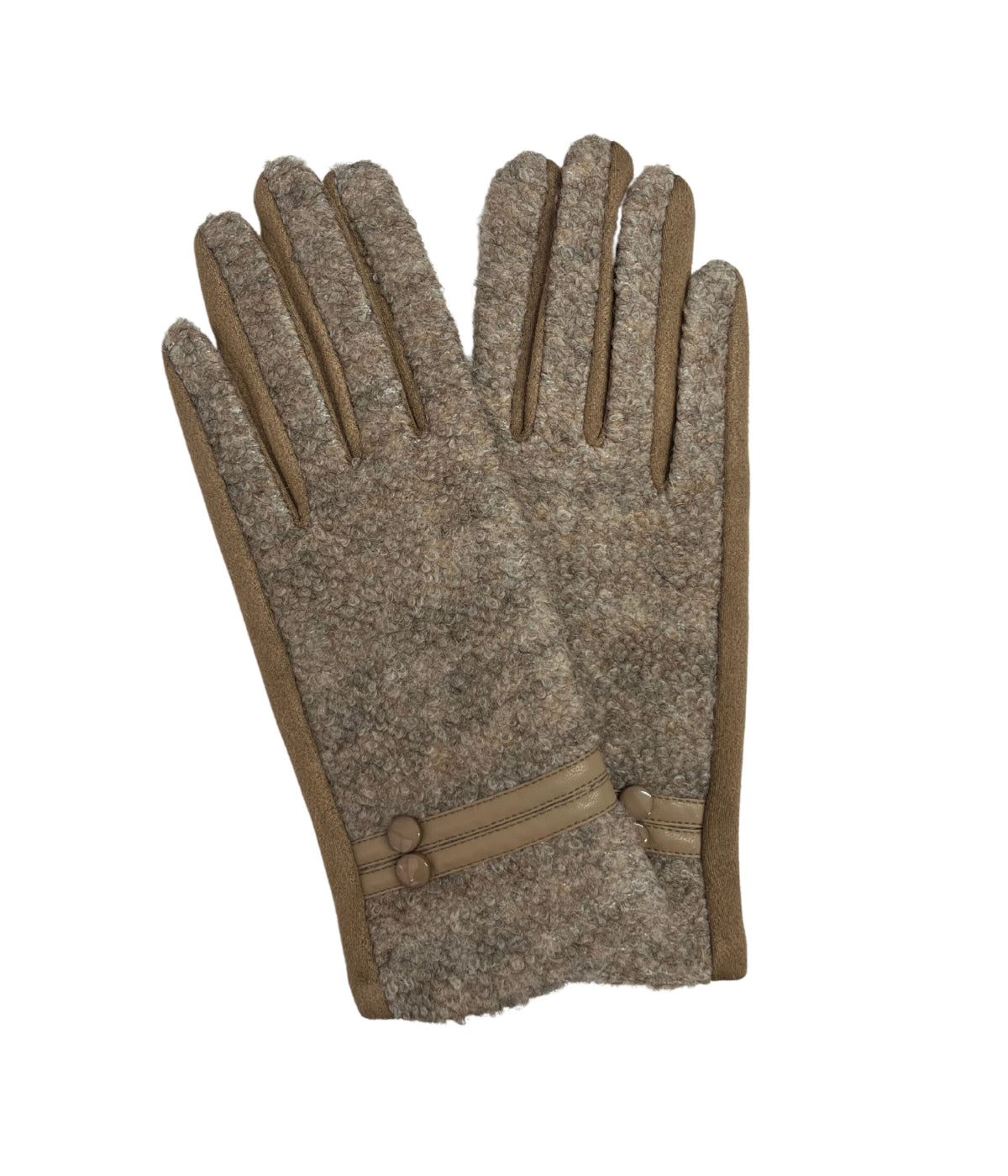  Jersey Glove 1 - Taupe - Bonton