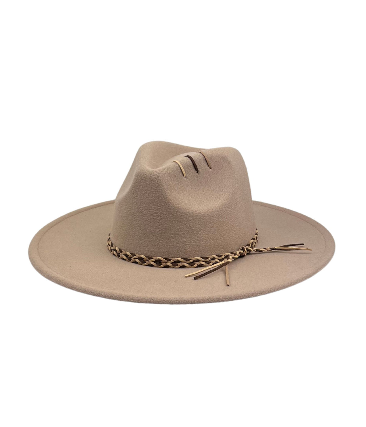  Felt Panama Hat 2 - Brown - Bonton