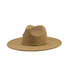  Felt Panama Hat - Camel - Bonton