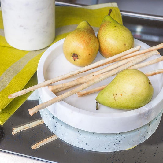 Marble Petite Round Tray