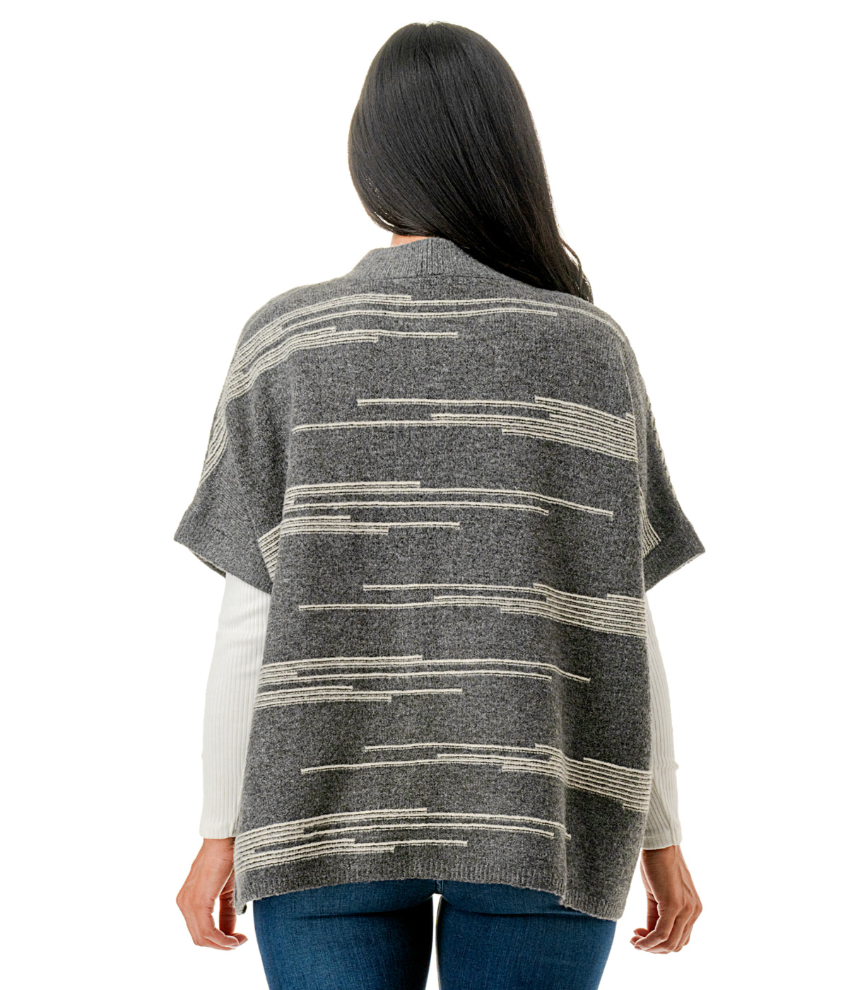  Knit Topper 1 - Grey - Bonton