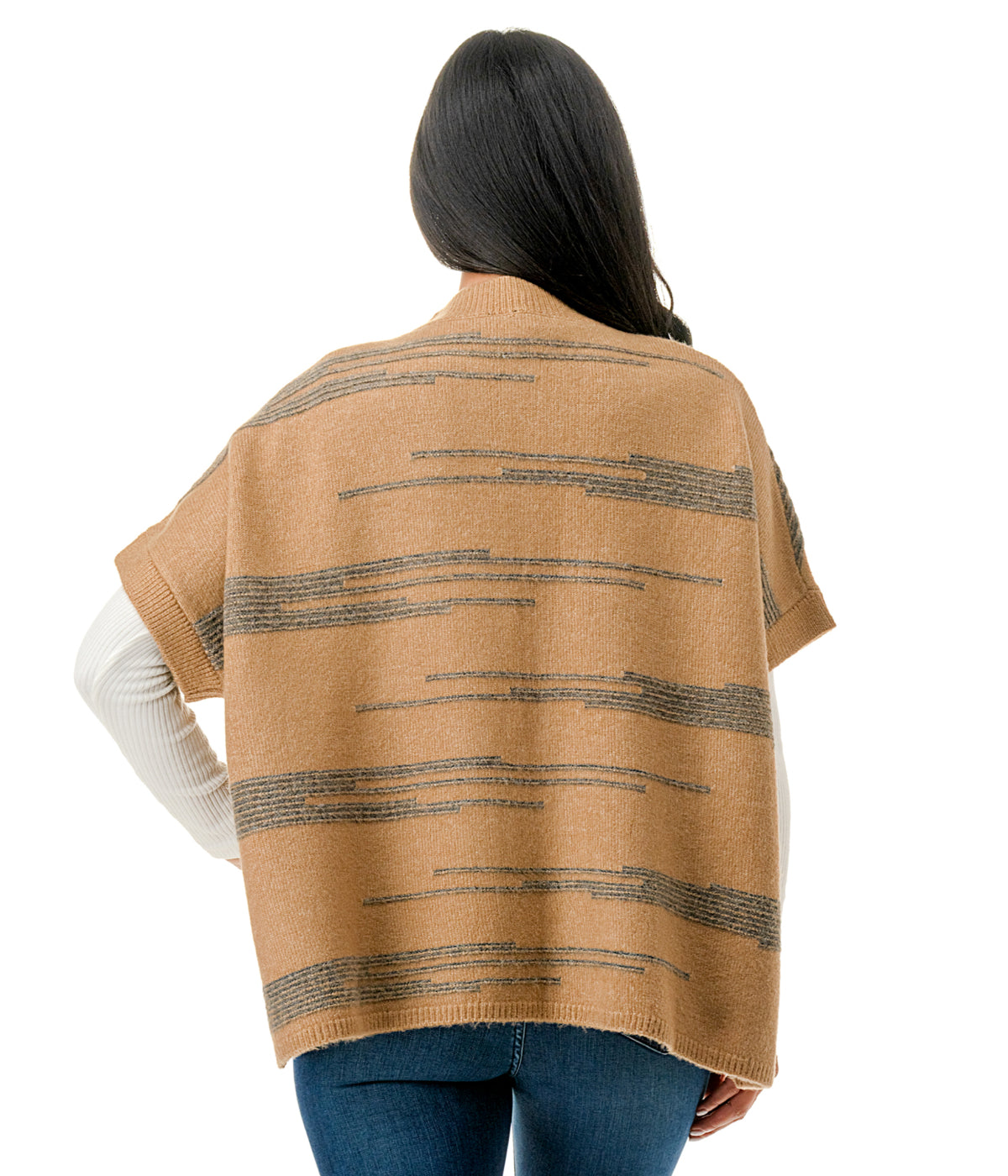  Knit Topper 1 - Tan - Bonton