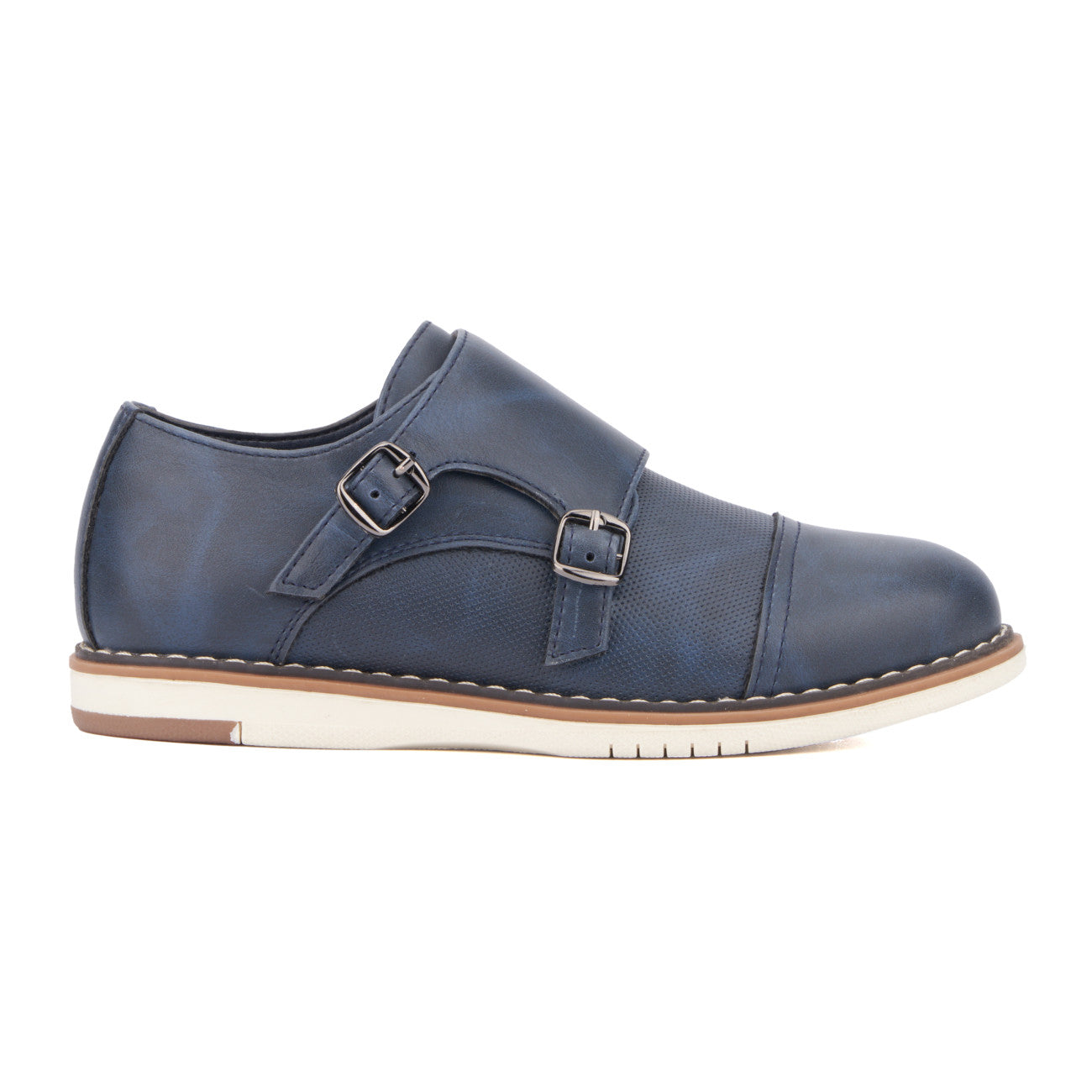  Xray Footwear Xray Footwear Boy's Michael Dress Casual Monk Straps - NAVY - Bonton