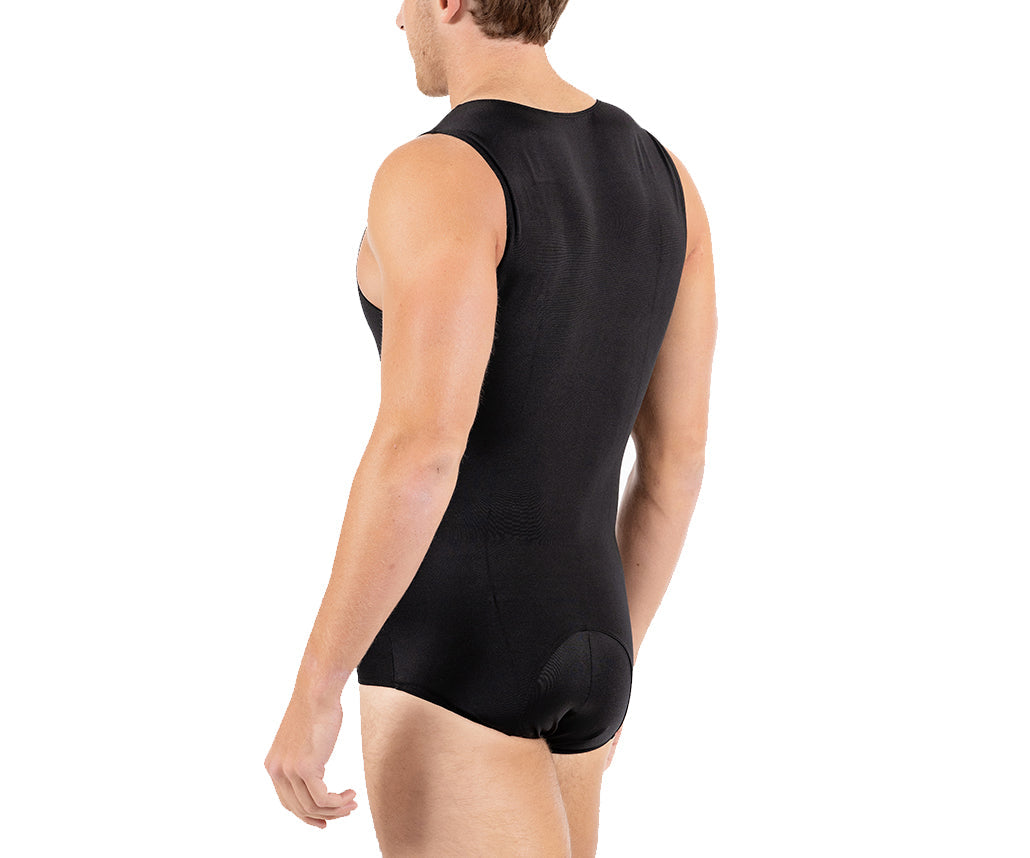  InstantFigure Insta Slim I.S.Pro USA Compression Tank Bodysuit MB2006 - Black - Bonton
