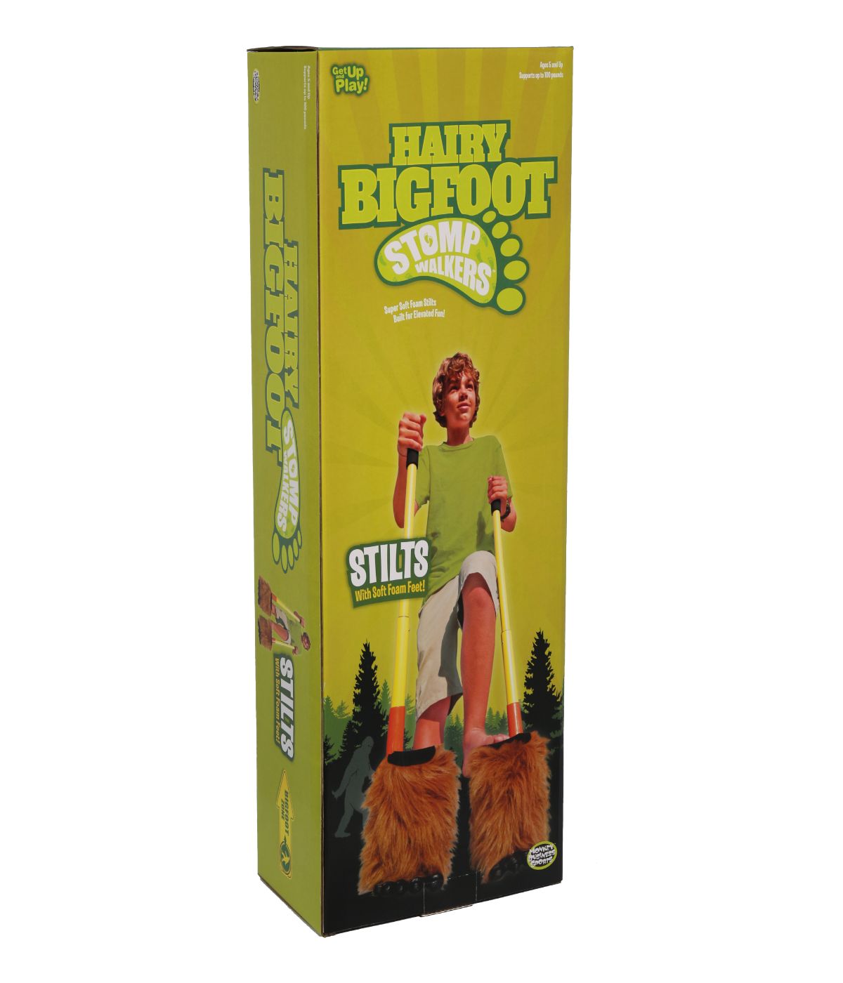  Hairy Bigfoot Stomp Walkers Stilts Multi - Multi - Bonton