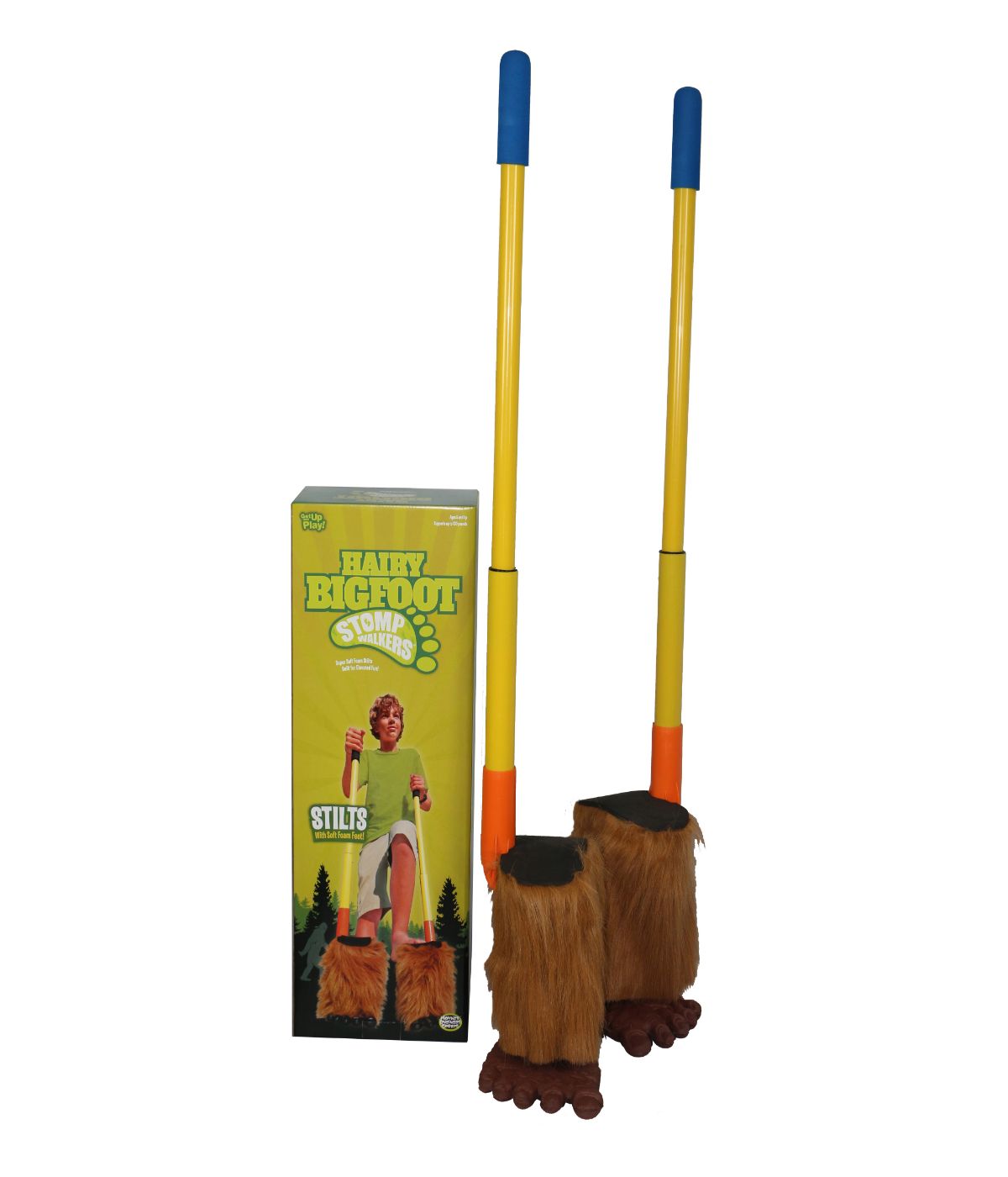  Hairy Bigfoot Stomp Walkers Stilts Multi - Multi - Bonton