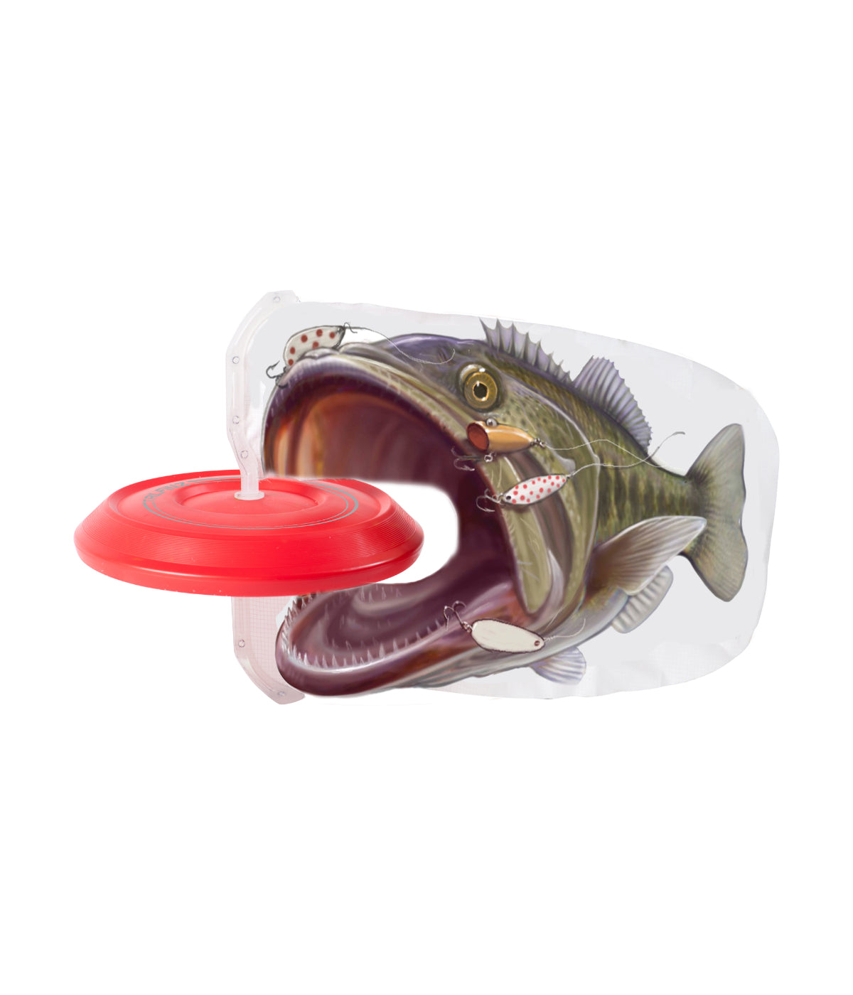  Tailfinz Flying Disc with Stabilizing Tail Multi - Multi - Bonton