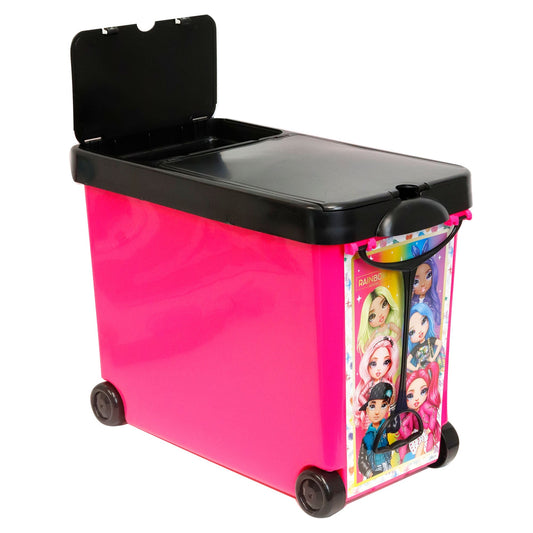 Rainbow High: Store It All Doll Carrying Case W/ Wheels High: Store It All Case - Tara Toys, Wheeled Doll Storage & Carrying Case