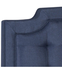 Sapphire Tuffed Linen Headboard Navy