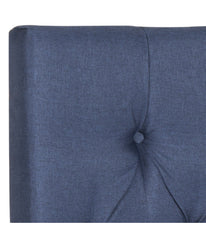 Axel Tufted Linen Headboard Navy