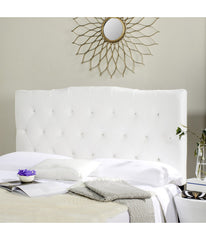 Axel Tufted Headboard White