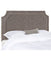 Dane Denim Headboard Charcoal & True Taupe