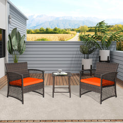 3-Piece Outdoor Patio Seating Conversation Set