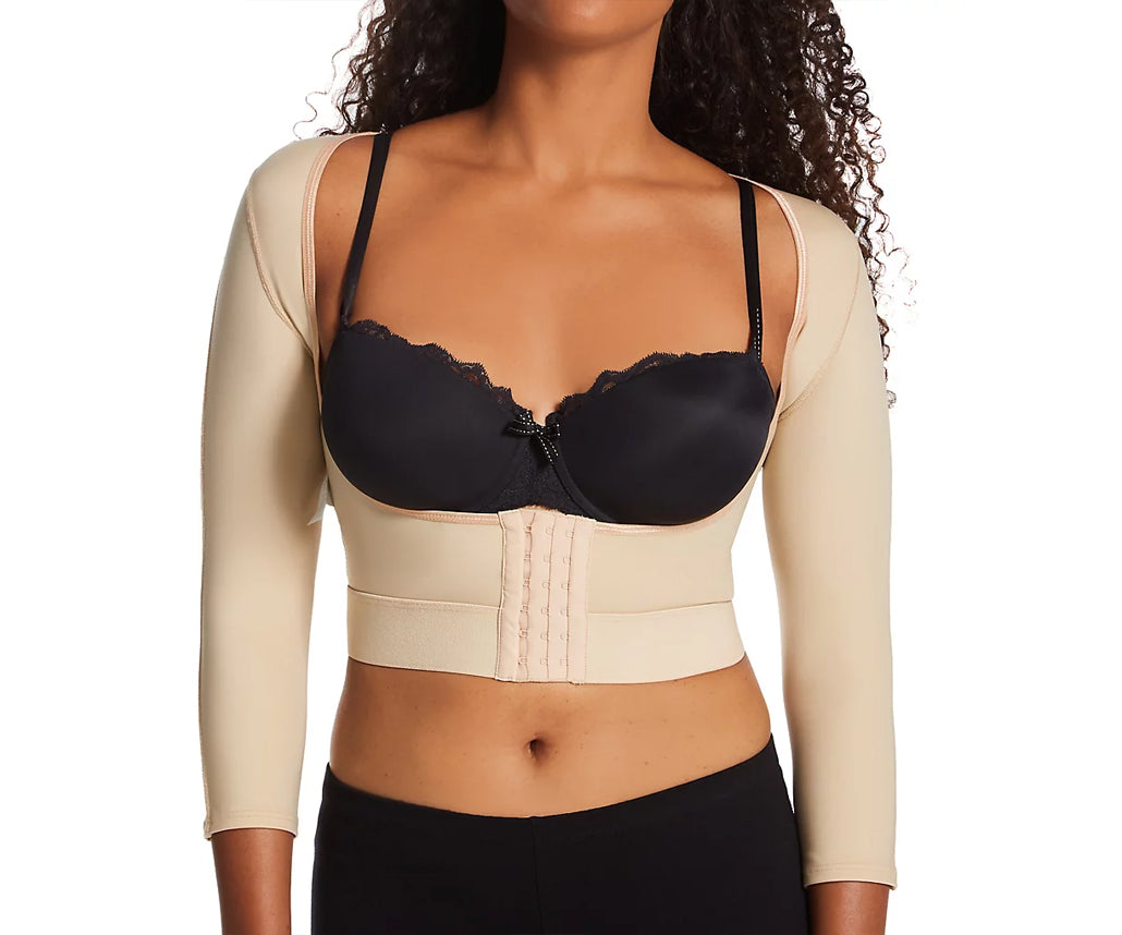  InstantFigure InstantRecoveryMD Compression Shapewear Underbust Crop Top MD208 - Black - Bonton