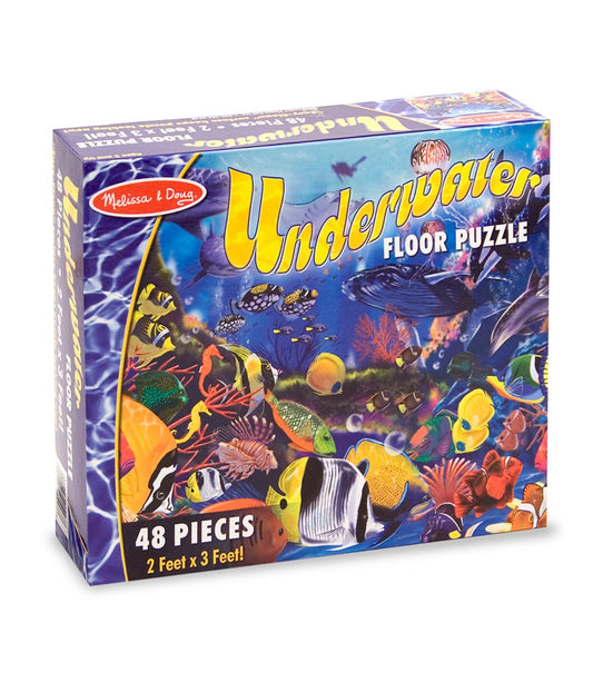 Underwater Floor Puzzle: 48 Pcs Multi
