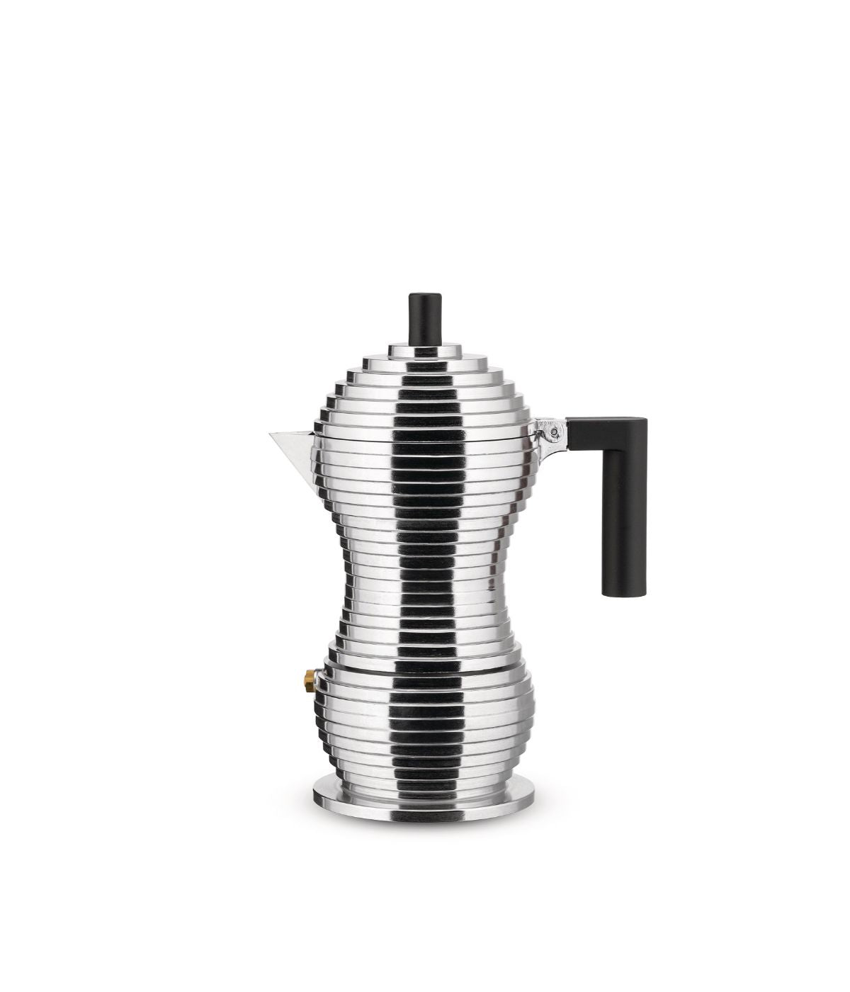  Alessi Pulcina 3 Cup Espresso Coffee Maker - Black - Bonton