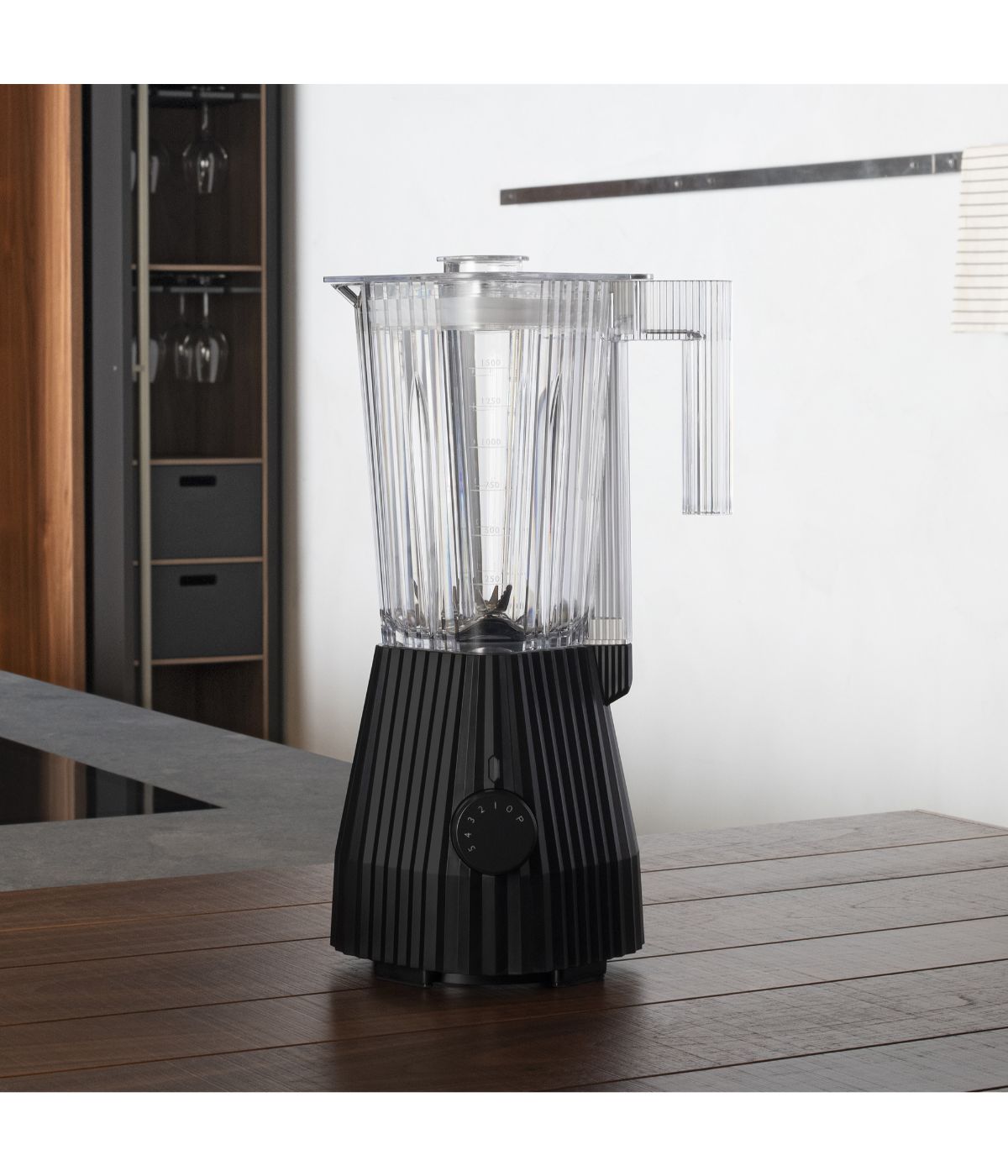  Alessi Plisse Blender - Black - Bonton