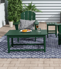 Outdoor Patio Classic Adirondack Coffee Table