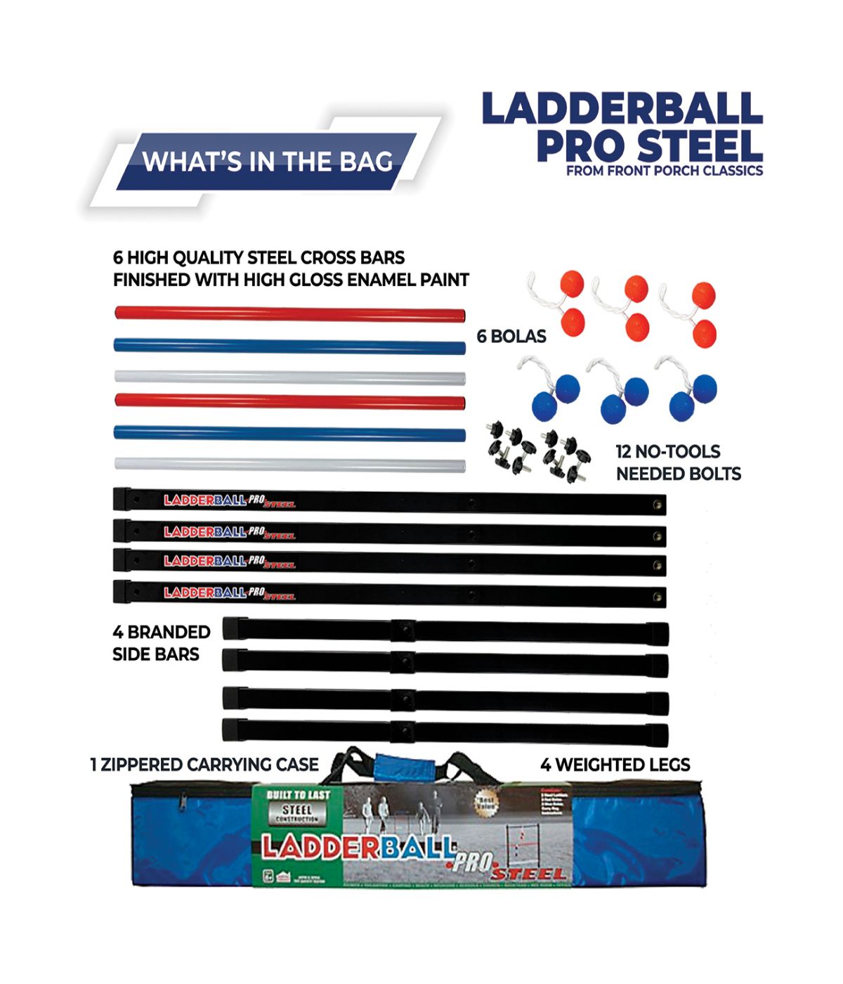  LadderBall PRO STEEL Multi - Multi - Bonton