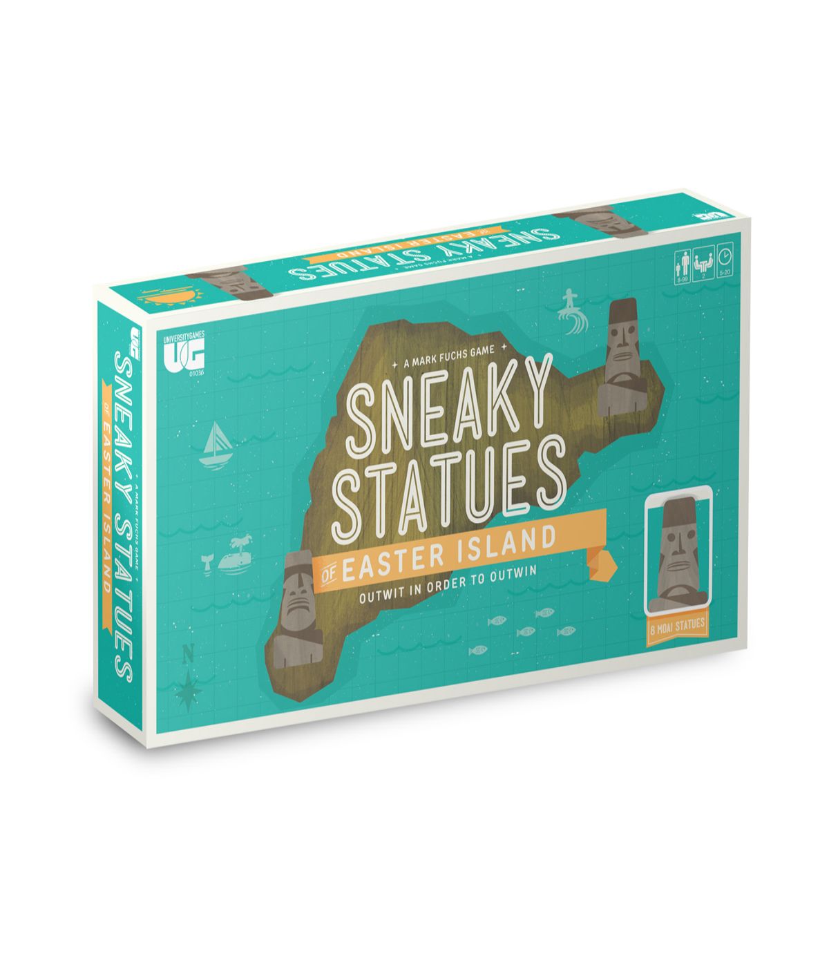  Sneaky Statues of Easter Island Multi - Multi - Bonton