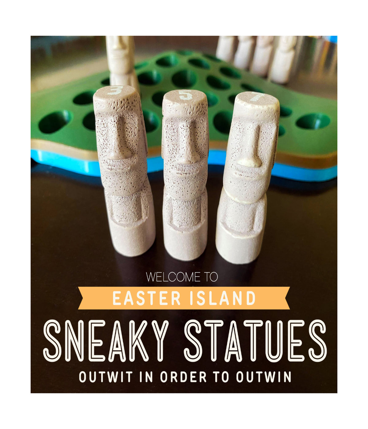  Sneaky Statues of Easter Island Multi - Multi - Bonton