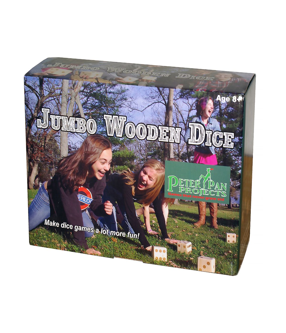  Jumbo Wooden Dice Multi - Multi - Bonton