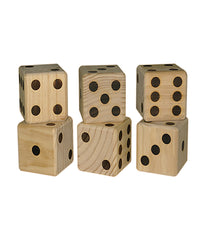 Jumbo Wooden Dice Multi