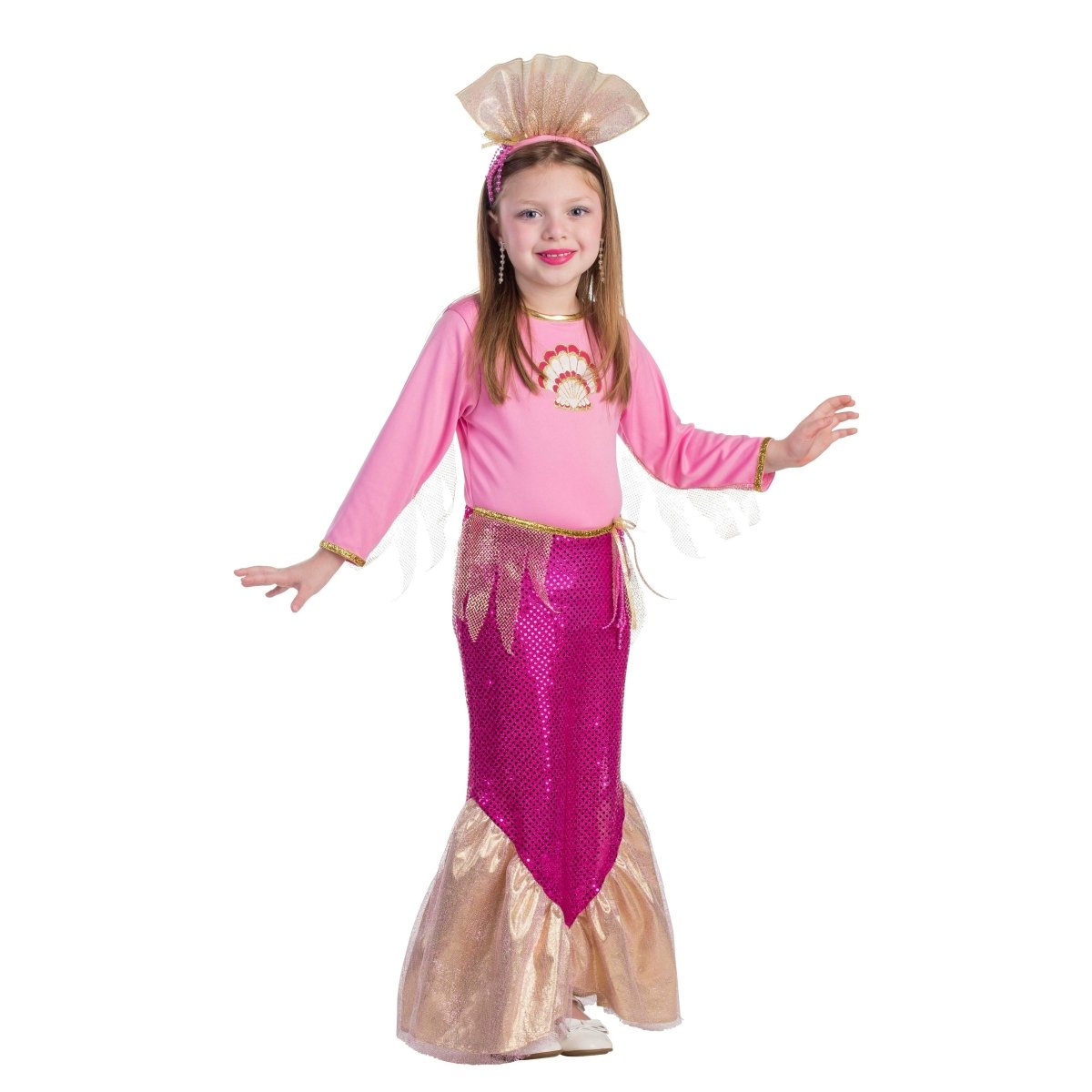  Dress Up America Mermaid Costume - Kids by Dress Up America - Large (12-14) - Bonton