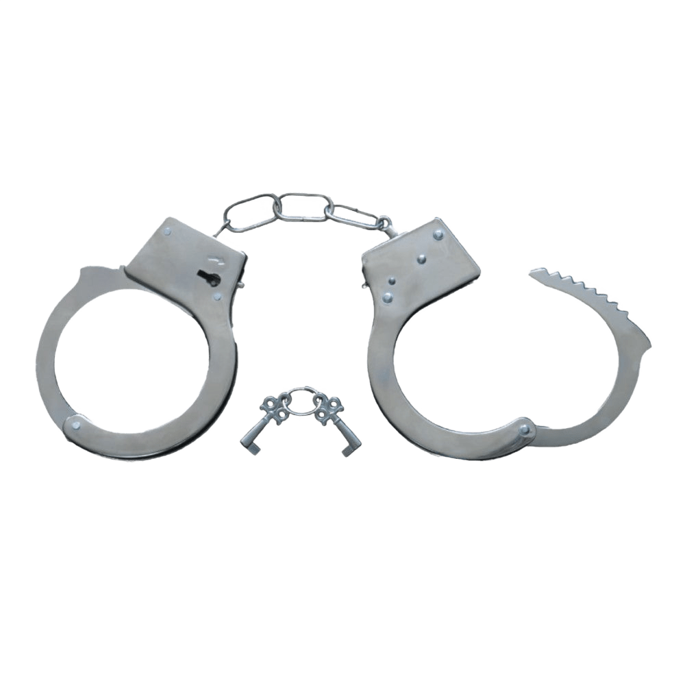  Dress Up America Metal Hand Cuffs by Dress Up America - Default Title - Bonton