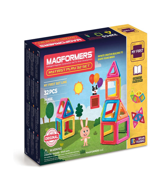 Magformers My First Play Set: 32 Pcs Multi