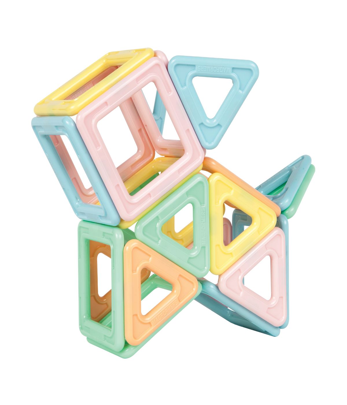  Magformers My First Pastel Set: 30 Pcs Multi - Multi - Bonton