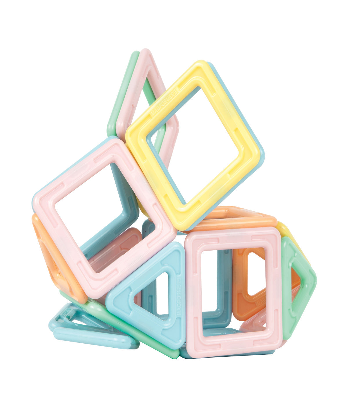  Magformers My First Pastel Set: 30 Pcs Multi - Multi - Bonton