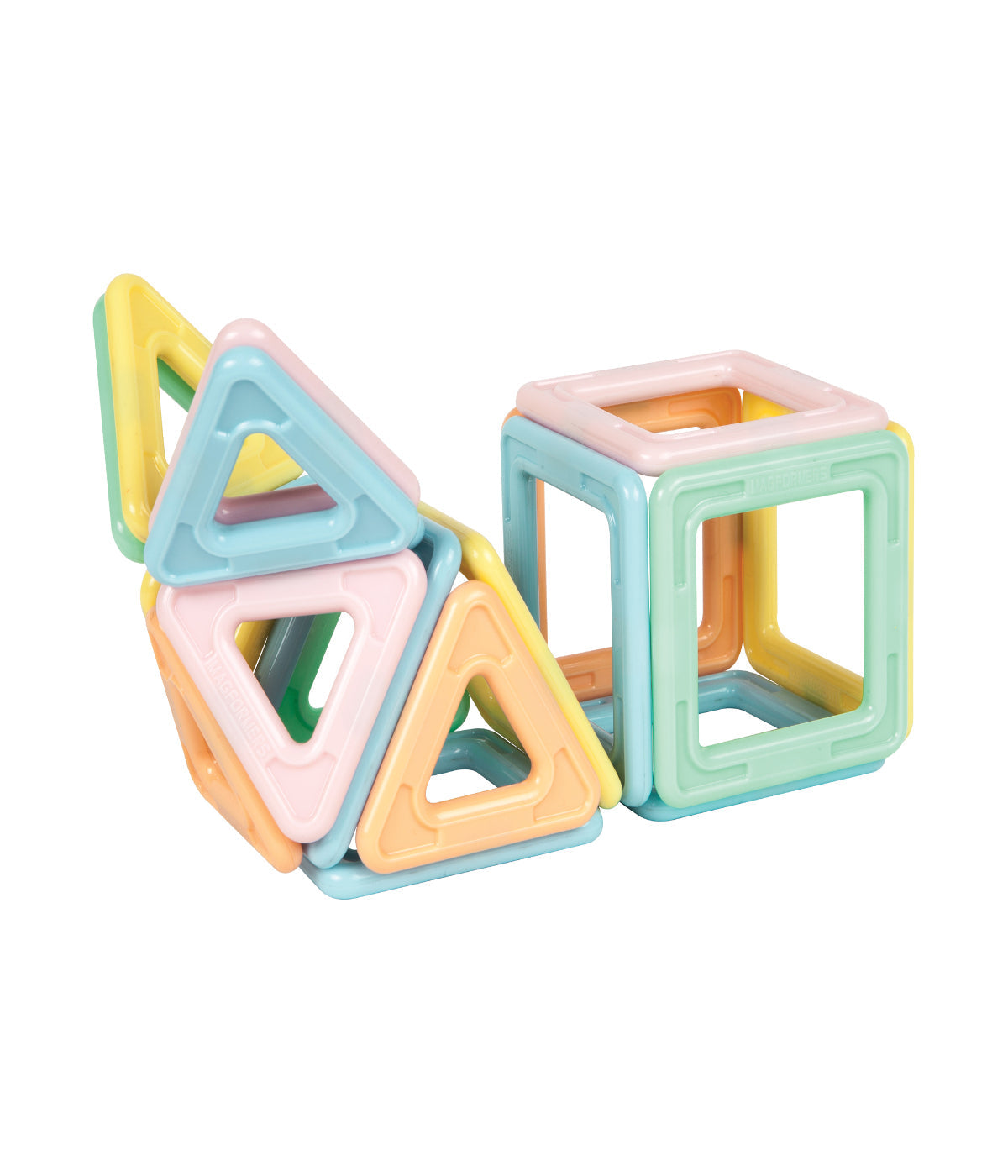  Magformers My First Pastel Set: 30 Pcs Multi - Multi - Bonton