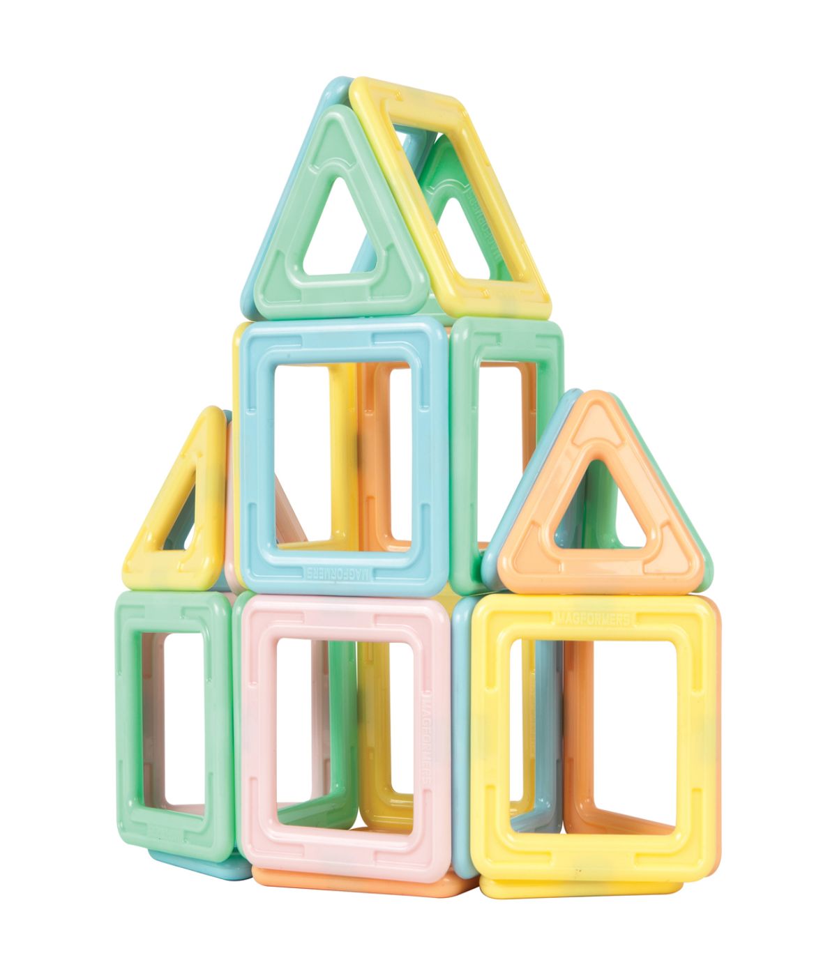  Magformers My First Pastel Set: 30 Pcs Multi - Multi - Bonton