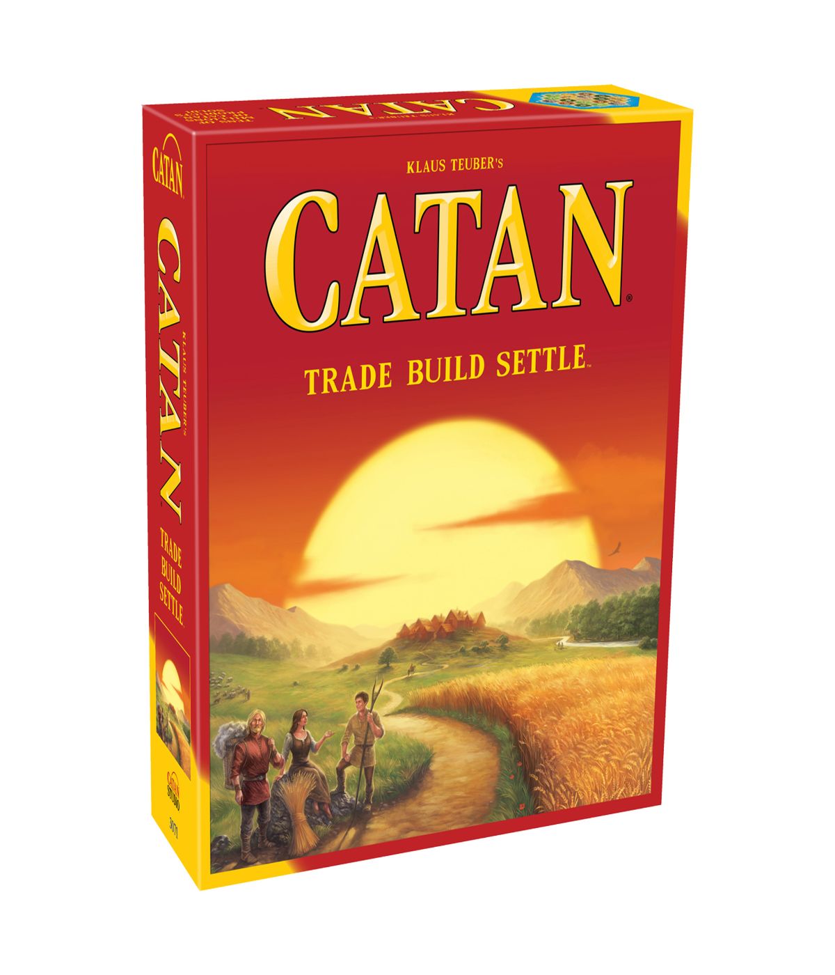  Settlers of Catan Board Game: 5th Edition Multi - Multi - Bonton