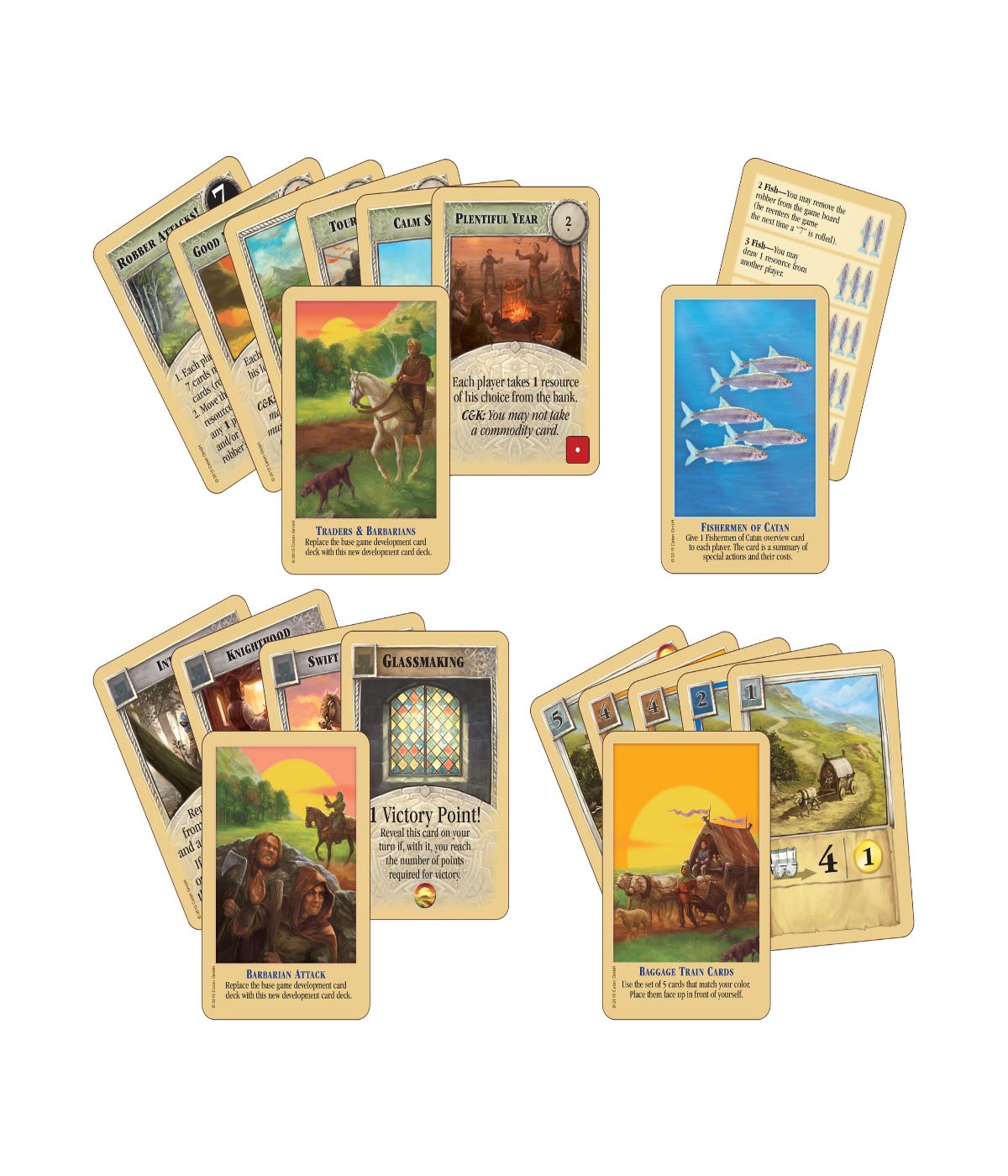  Catan: Traders & Barbarians Expansion Multi - Multi - Bonton