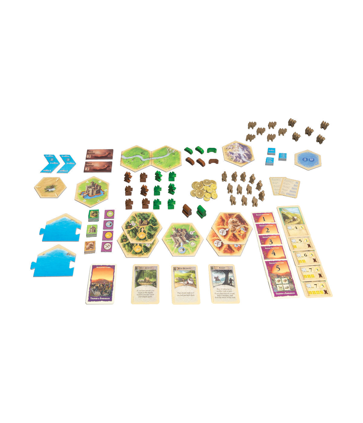  Catan: Traders & Barbarians 5-6 Player Expansion Multi - Multi - Bonton