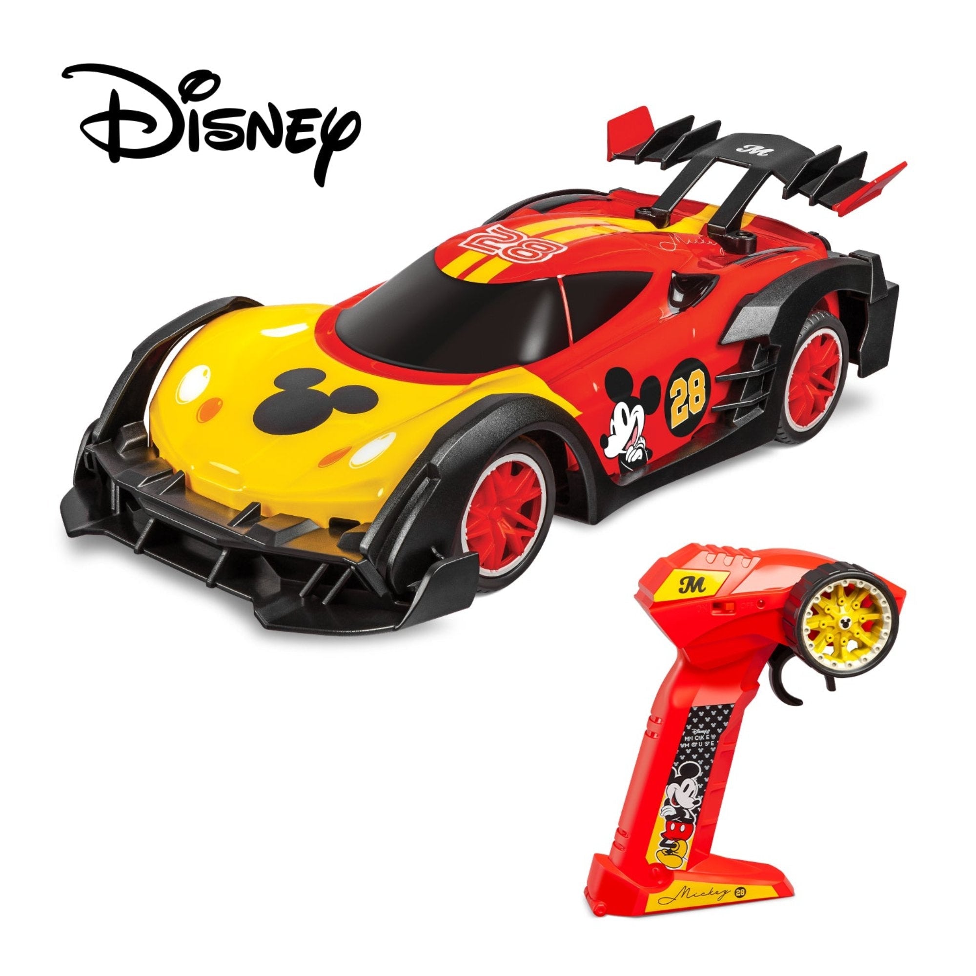  HobbyTron Mickey Mouse 2.4GHz Electric Full Function Rc Racing RC Car - Default Title - Bonton