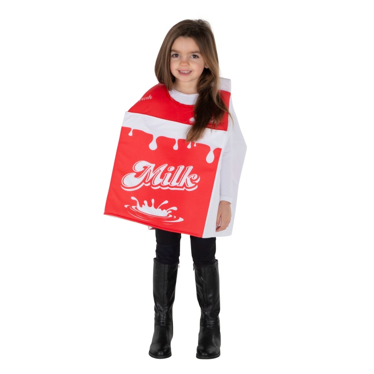  Dress Up America Milk Carton Costume - Kids by Dress Up America - Medium (8-10)/Large (12-14) - Bonton
