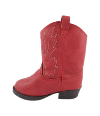 Toddler Red Western Boot